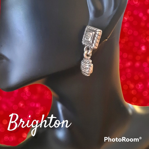 Brighton Jewelry - BRIGHTON Silver Plated Drop Post Earrings